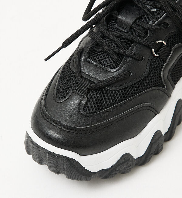 AU BANNISTER「【LAROUTE/軽量】レースアップ 厚底スニーカー」|スニーカー|