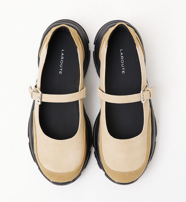 AU BANNISTER「【LAROUTE】メリージェーン 厚底スニーカー」|スニーカー|