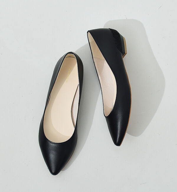 AU BANNISTER「【累計10万足突破！】ボロネーゼカッターパンプス」|パンプス|ブラック系その他2