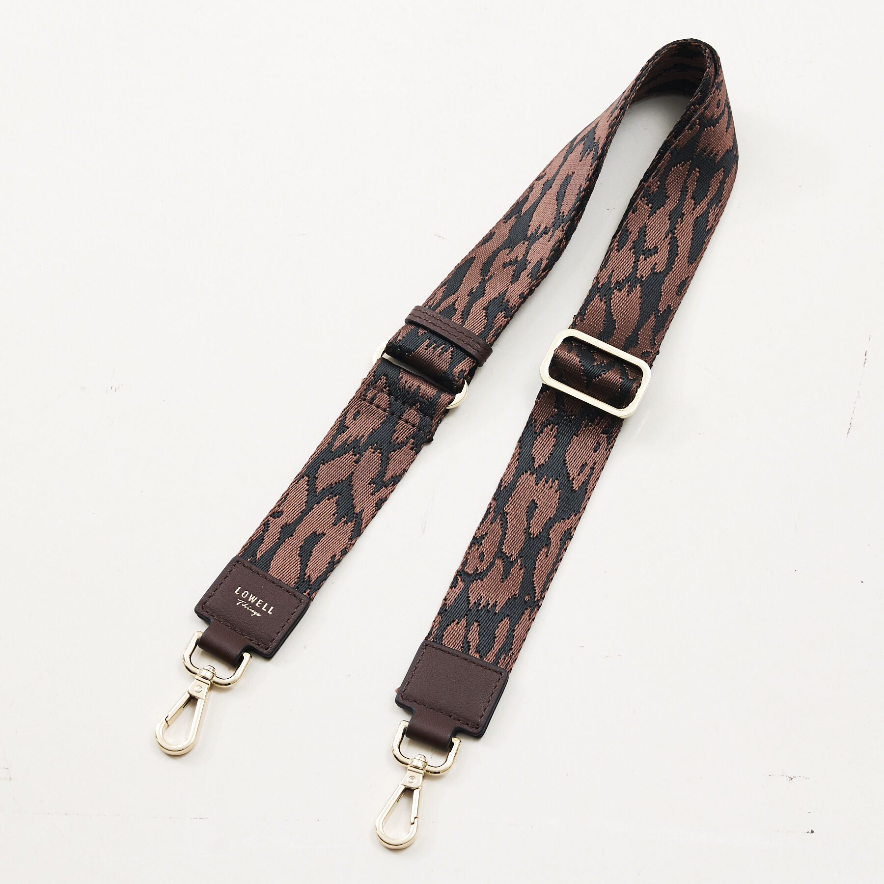 LOWELL things「【BAILA掲載】テープショルダー【単品】」|その他|ブラウン