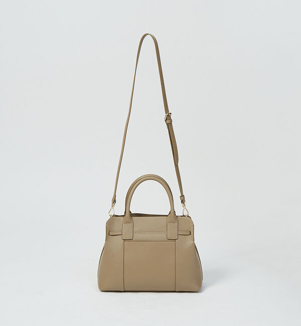 LOWELL things「Belte/レザーベルテッド2WAYトート」|ショルダー・メッセンジャー|