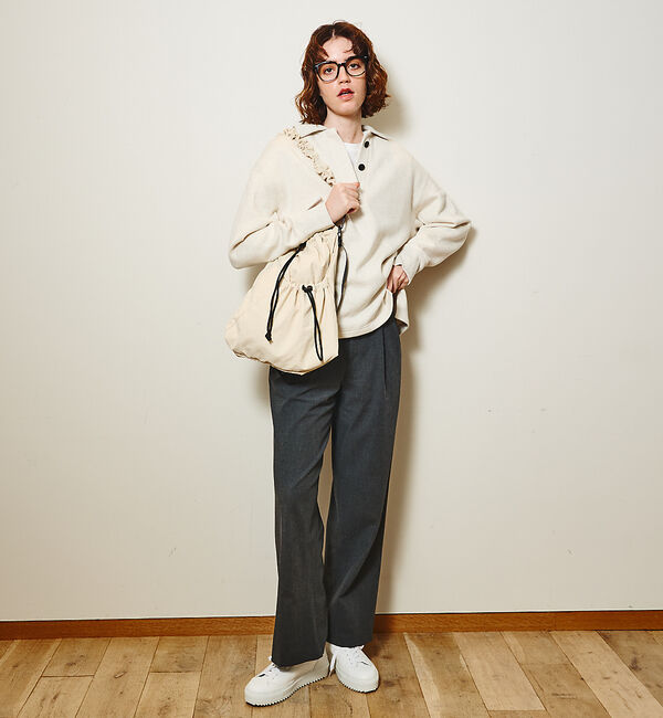 LOWELL things「●SOEUR/フリルハンドルショルダーバッグ」|ショルダー・メッセンジャー|