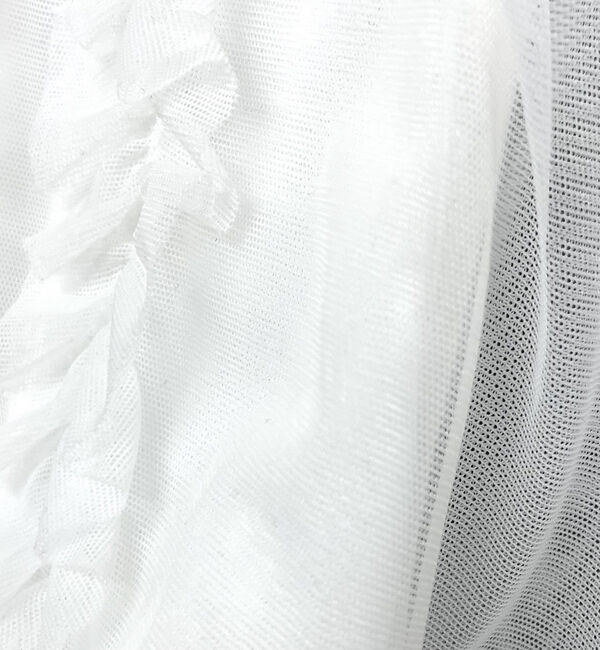 abahouse mavie「チュールブラウス(タンク付き)」|シャツ・ブラウス|