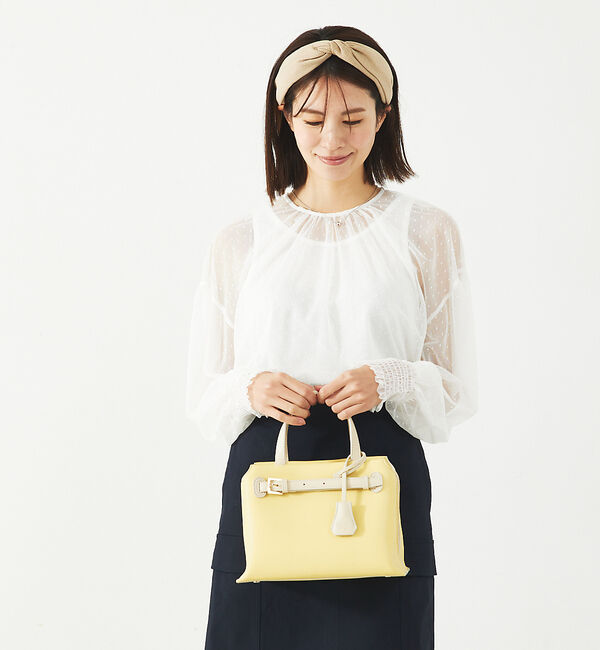 abahouse mavie「チュールブラウス(タンク付き)」|シャツ・ブラウス|