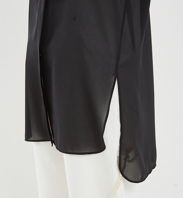 The Store by C' 「【COCUCA】シアーチュニックシャツ」|シャツ・ブラウス|