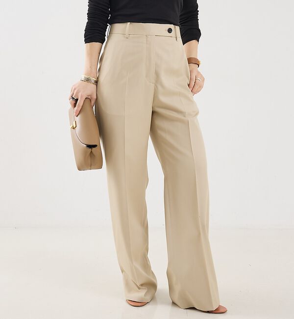 The Store by C' 「【COCUCA】ウールシルクトラウザーズ」|その他|ベージュ