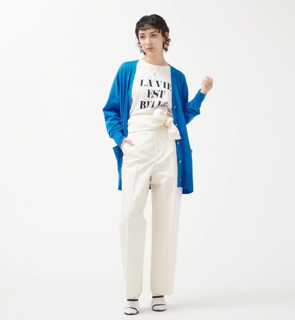 TIARA「リボンベルトワイドパンツ」|その他|