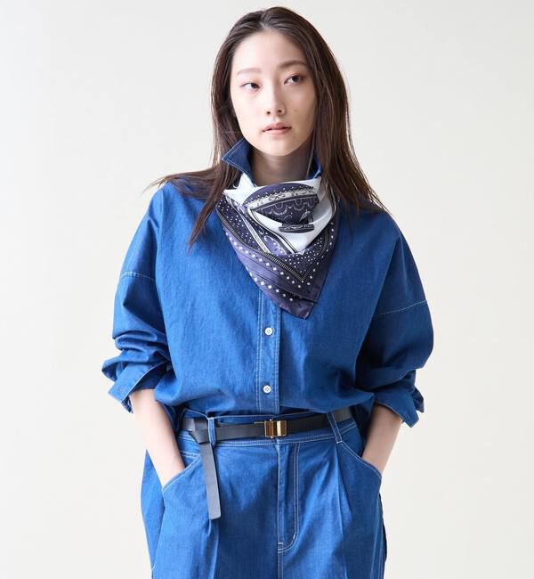 TIARA「デニムシャツ」|シャツ・ブラウス|