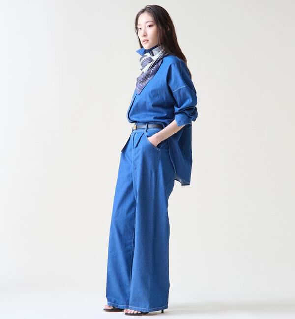 TIARA「デニムシャツ」|シャツ・ブラウス|