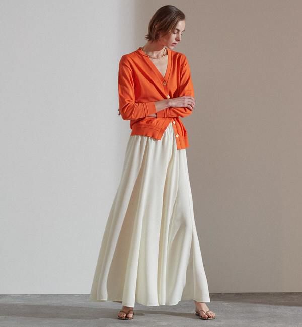 Liesse「アクセント釦カーディガン」|カーディガン|