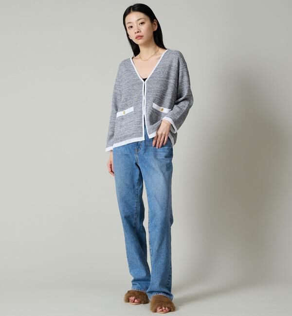 Liesse「サマーニットジャケット」|カーディガン|