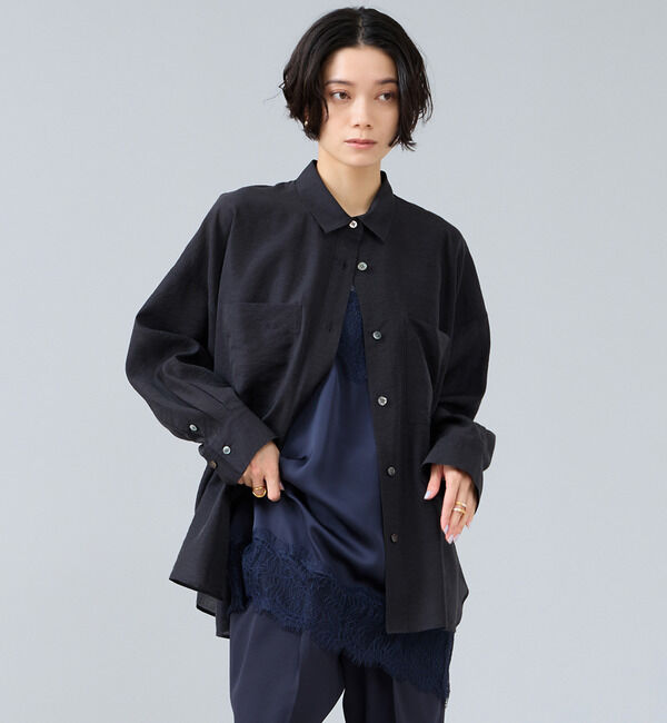 Liesse「レーストリムキャミソール」|シャツ・ブラウス|