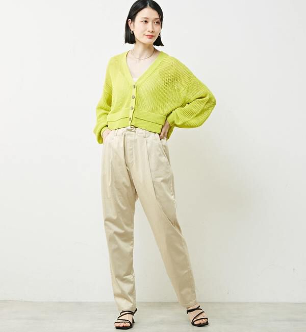 Soffitto「《定番》レーヨンストレッチリラックスパンツ（一部WEB限定サイズ）」|その他|ベージュ