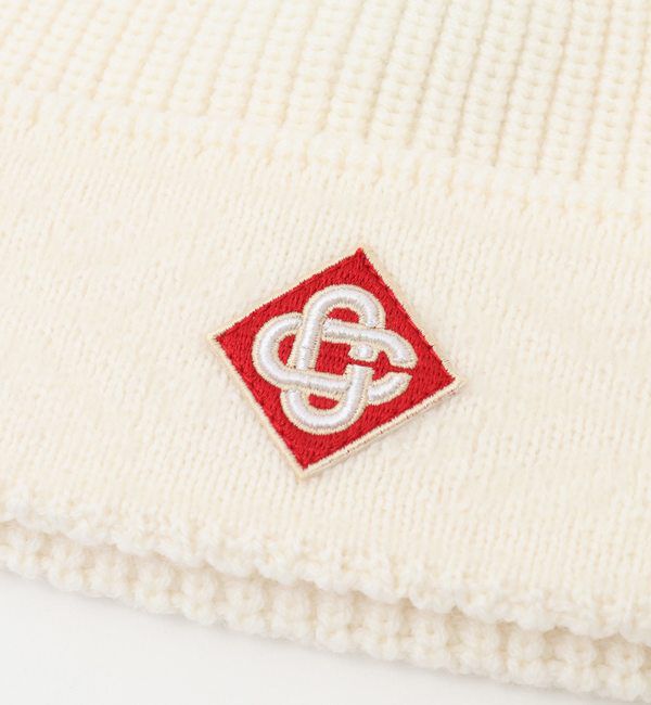 A_「【CASABLANCA/カサブランカ】WOOL KNIT CAP」|ニット帽|
