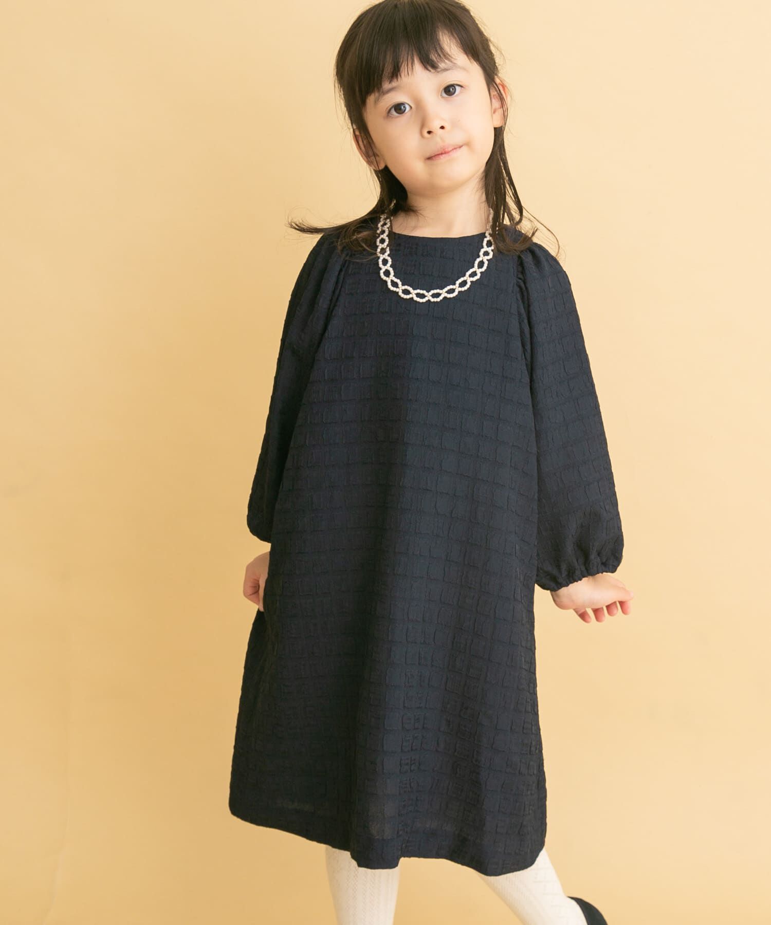 URBAN RESEARCH DOORS「チェック柄ドレスワンピース(KIDS)」|ワンピース|