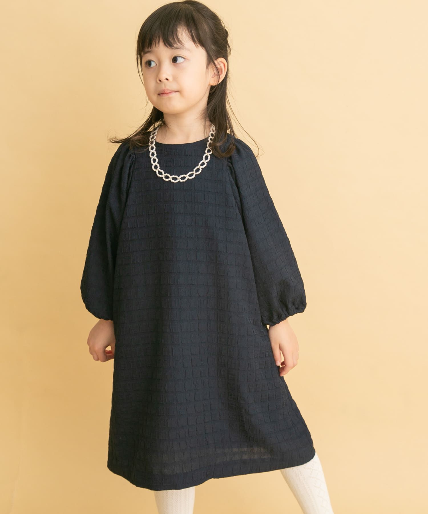 URBAN RESEARCH DOORS「チェック柄ドレスワンピース(KIDS)」|ワンピース|