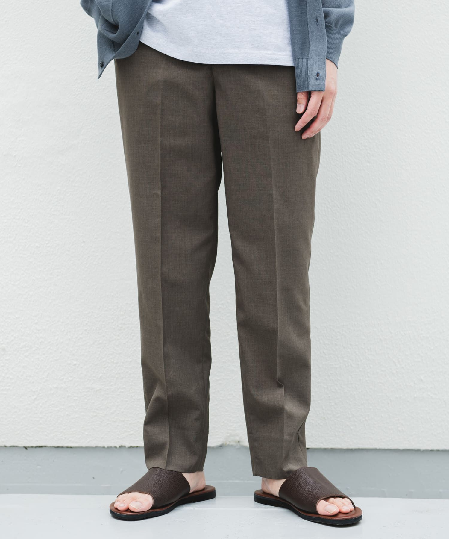 URBAN RESEARCH DOORS「『吸水速乾/接触冷感/防ｼﾜ』『一部WEB限定』UTILITY&EASY ｲｰｼﾞｰﾄﾗｳ 」|その他|ブラウン