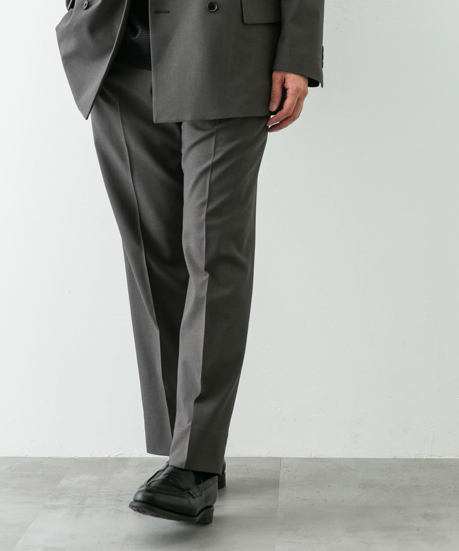 URBAN RESEARCH DOORS「『イージーケア』LIFE STYLE TAILOR　ストレッチオックス2タックパンツ」|スラックス|