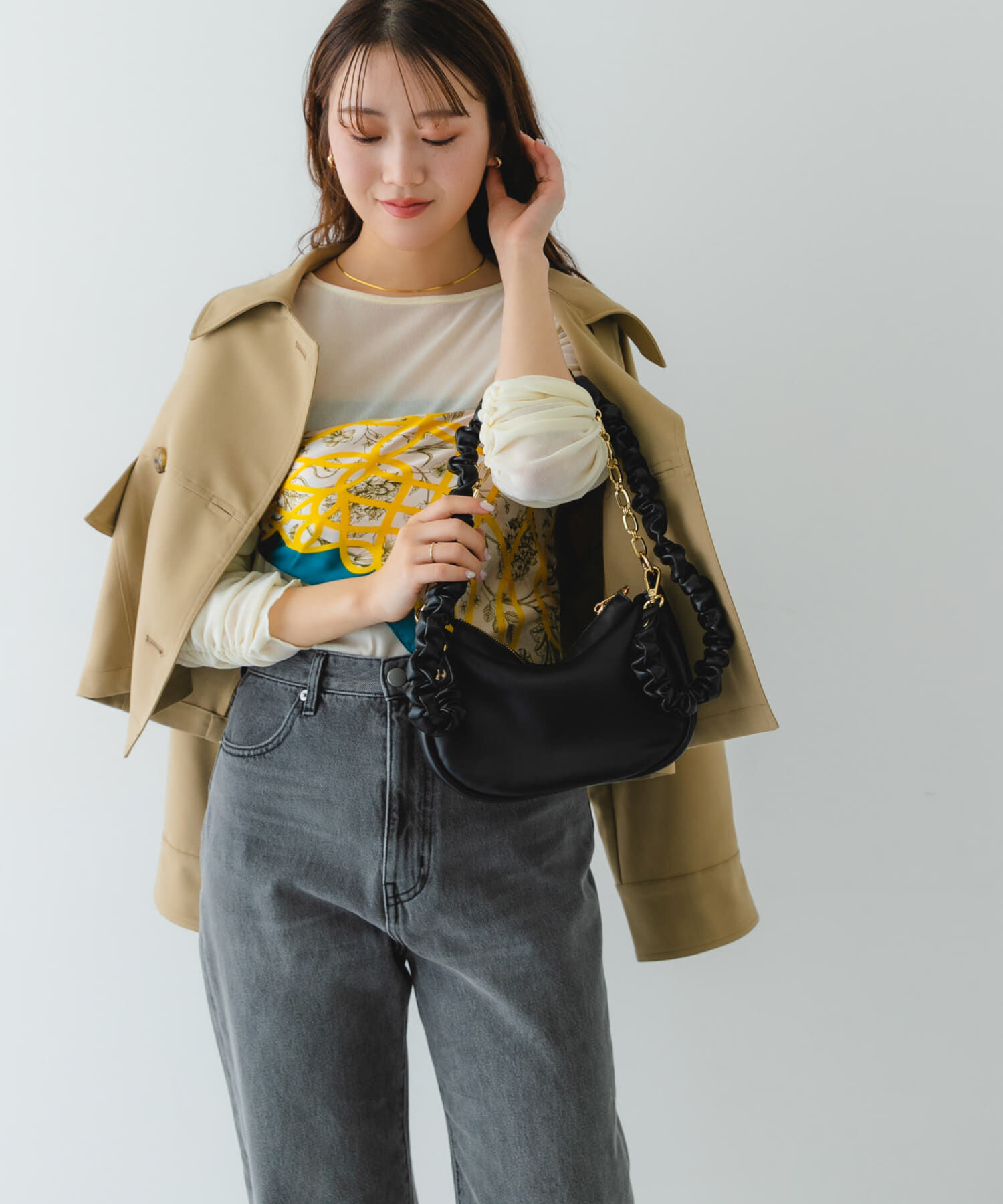 RODE SKO「2WAYチェーンラウンドショルダーバッグ」|ショルダー・メッセンジャー|