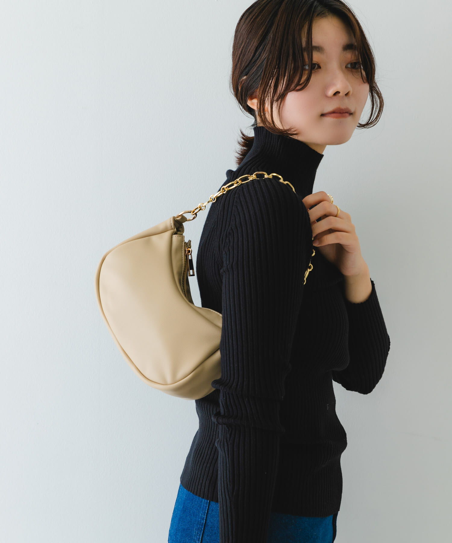 RODE SKO「2WAYチェーンラウンドショルダーバッグ」|ショルダー・メッセンジャー|