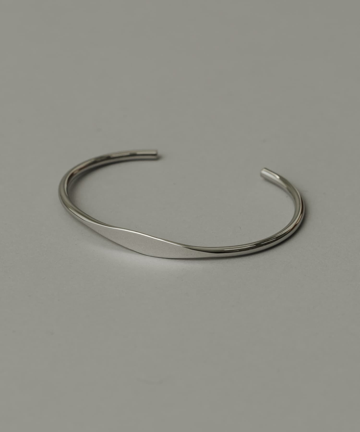 SMELLY「ステンレスプレーンバングル」|ブレスレット・バングル|