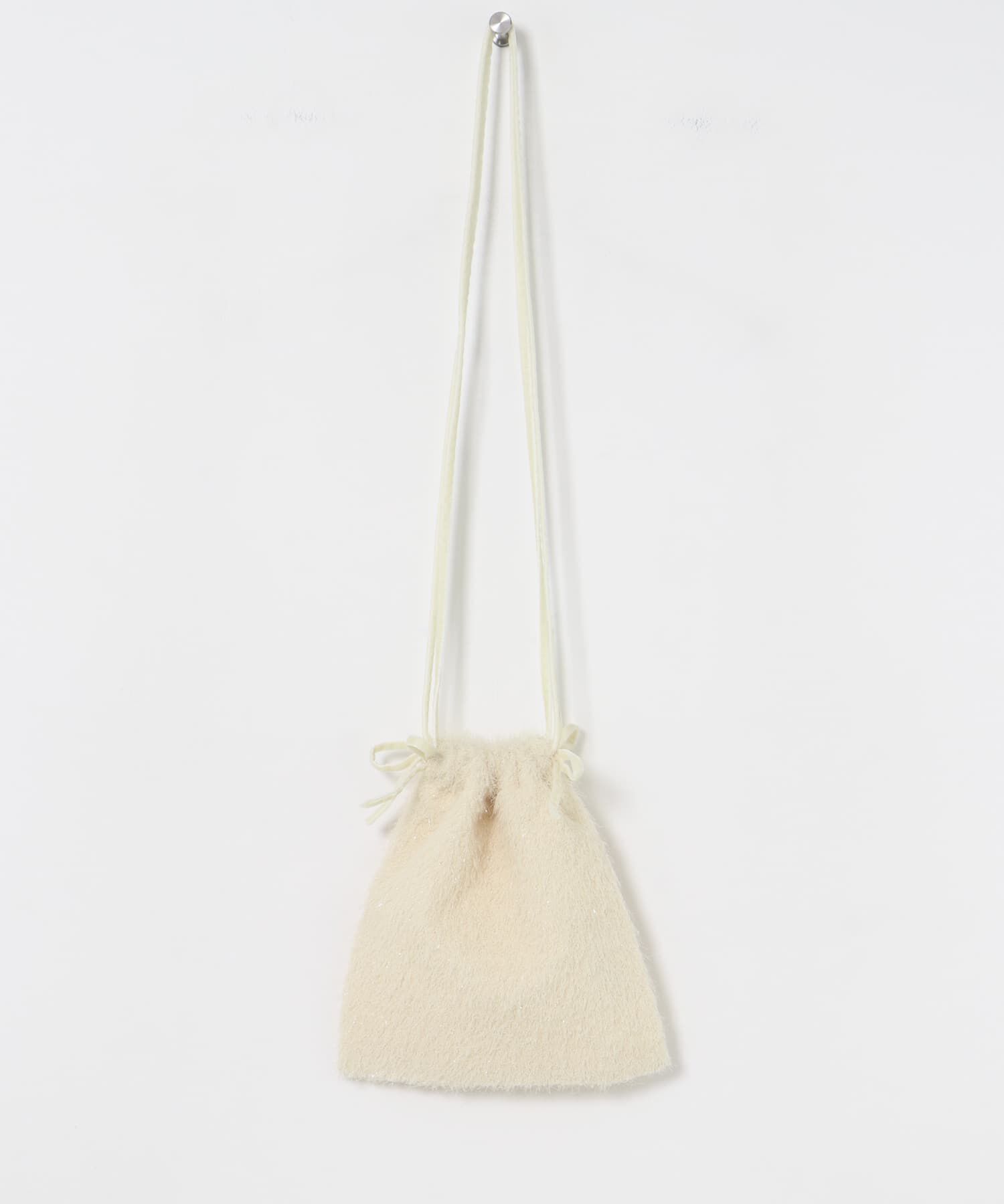 SMELLY「フリンジリボンキンチャクバッグ」|ショルダー・メッセンジャー|