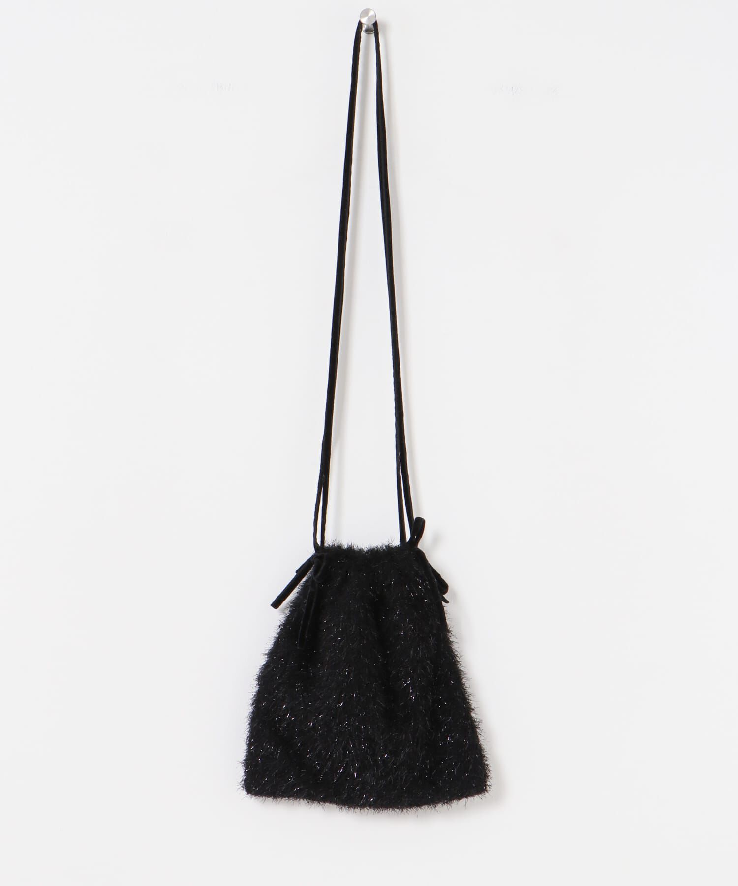 SMELLY「フリンジリボンキンチャクバッグ」|ショルダー・メッセンジャー|