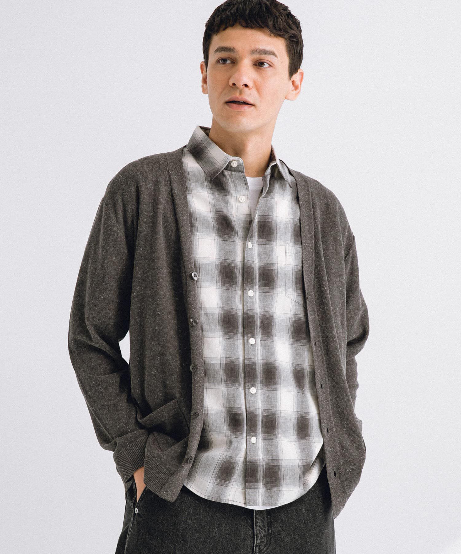 Sonny Label 「リネン混ニットカーディガン」|カーディガン|