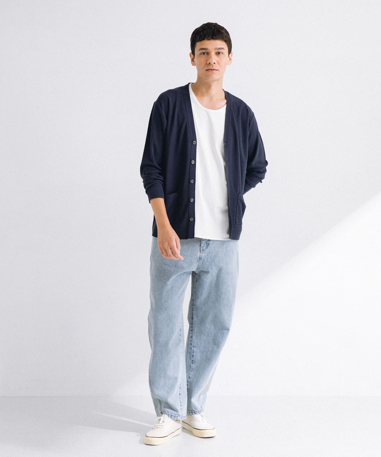 Sonny Label 「リネン混ニットカーディガン」|カーディガン|