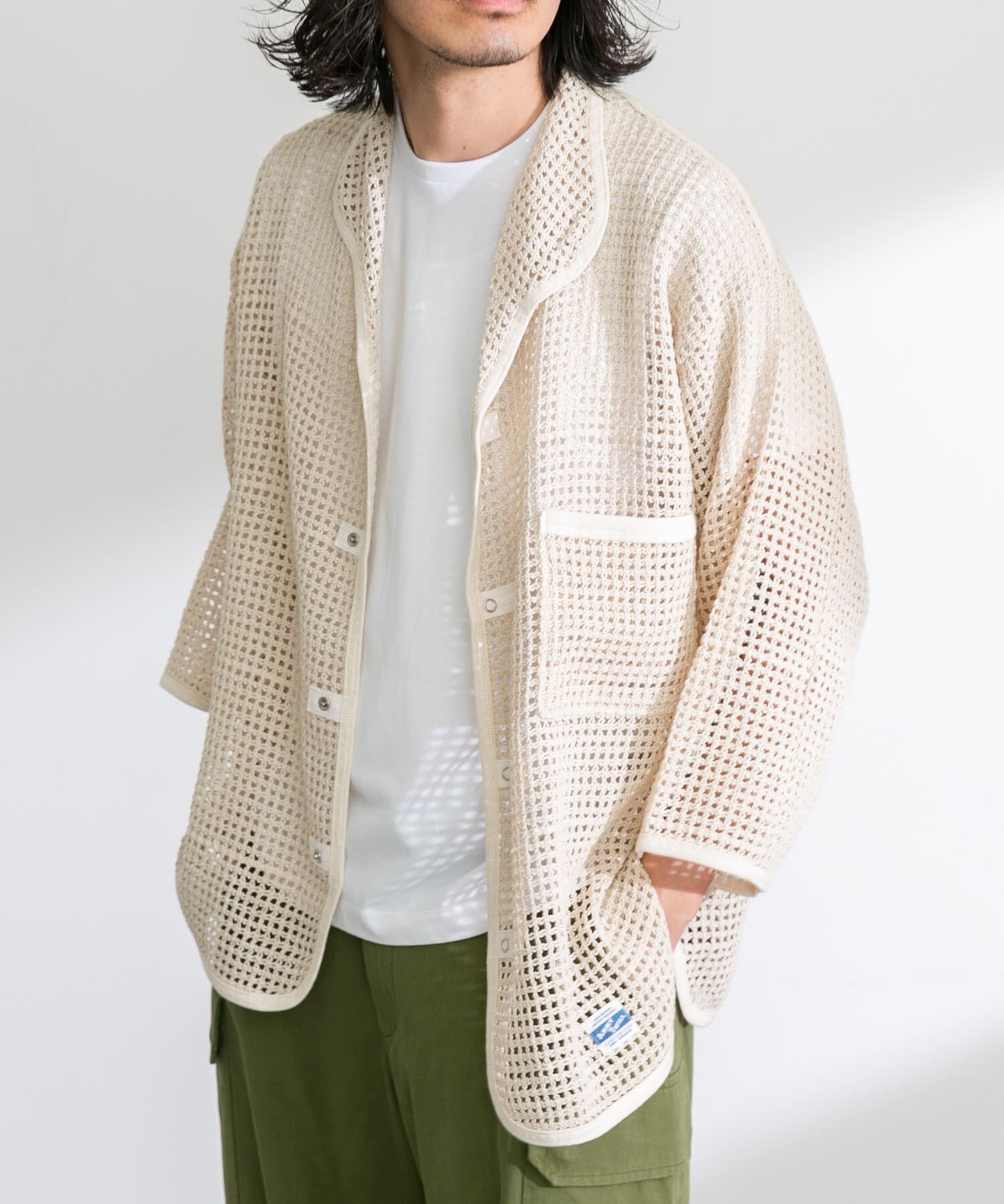 Sonny Label 「ARMY TWILL　Cotton Mesh Shirts」|シャツ・ブラウス|