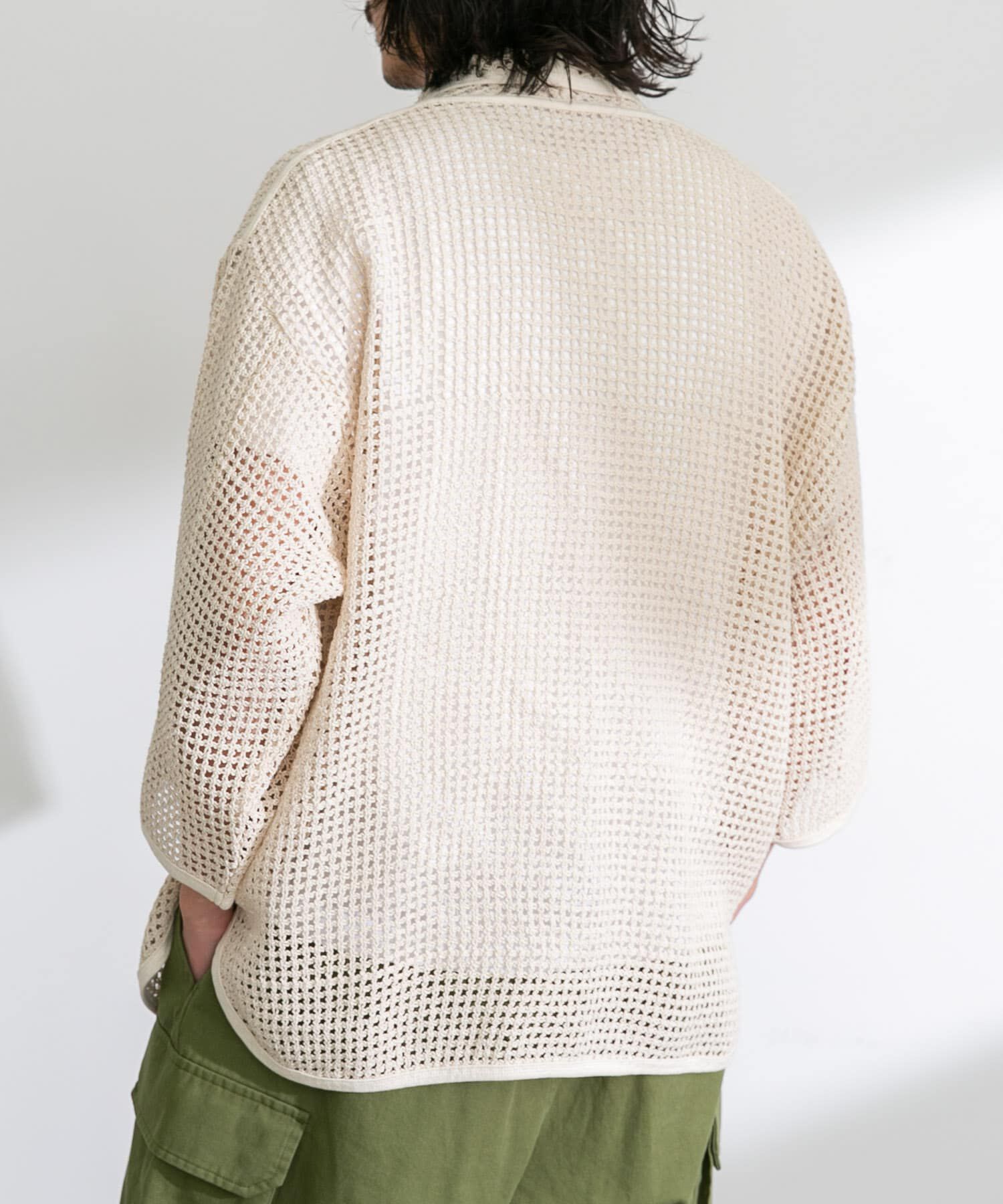 Sonny Label 「ARMY TWILL　Cotton Mesh Shirts」|シャツ・ブラウス|