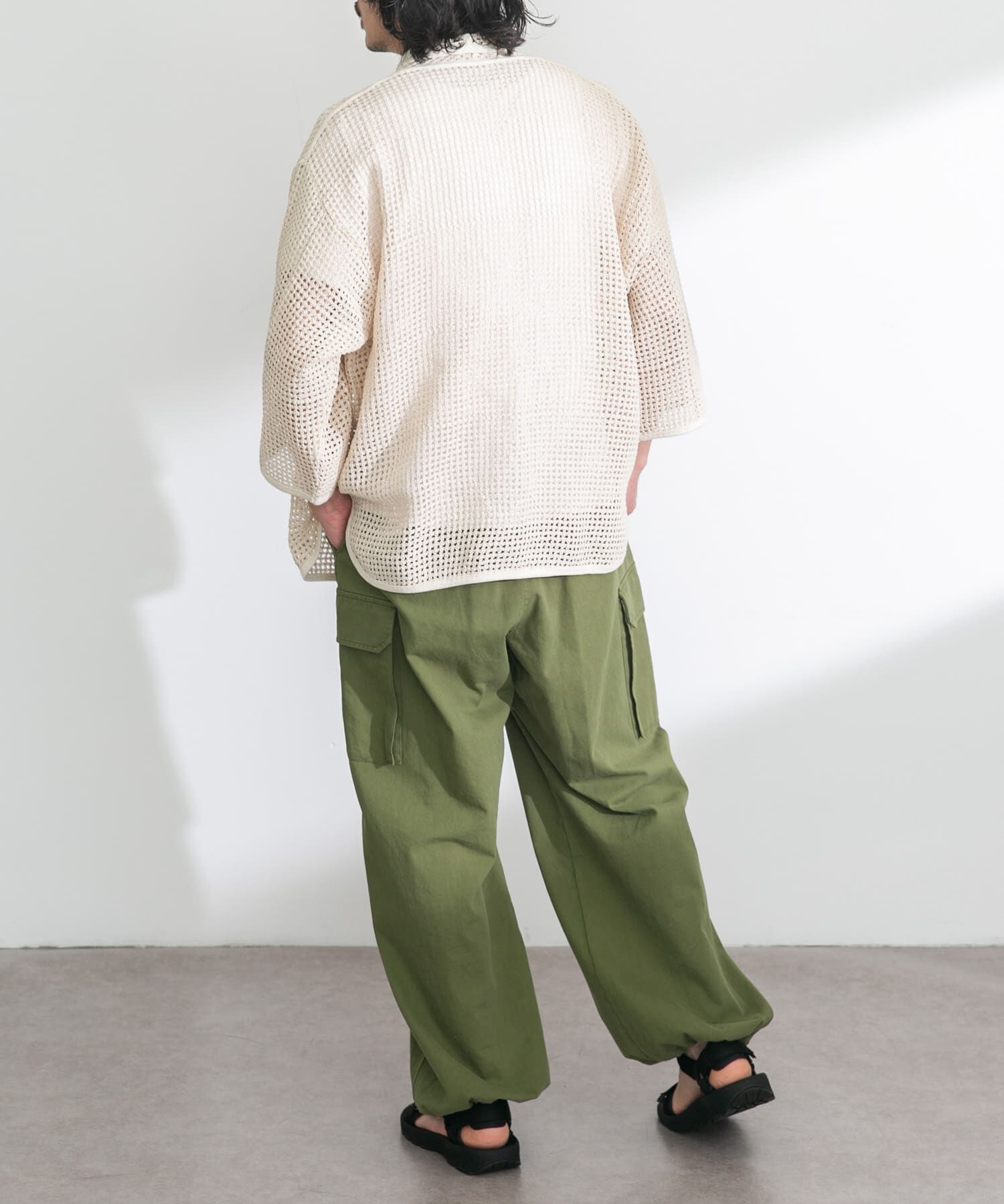 Sonny Label 「ARMY TWILL　Cotton Mesh Shirts」|シャツ・ブラウス|
