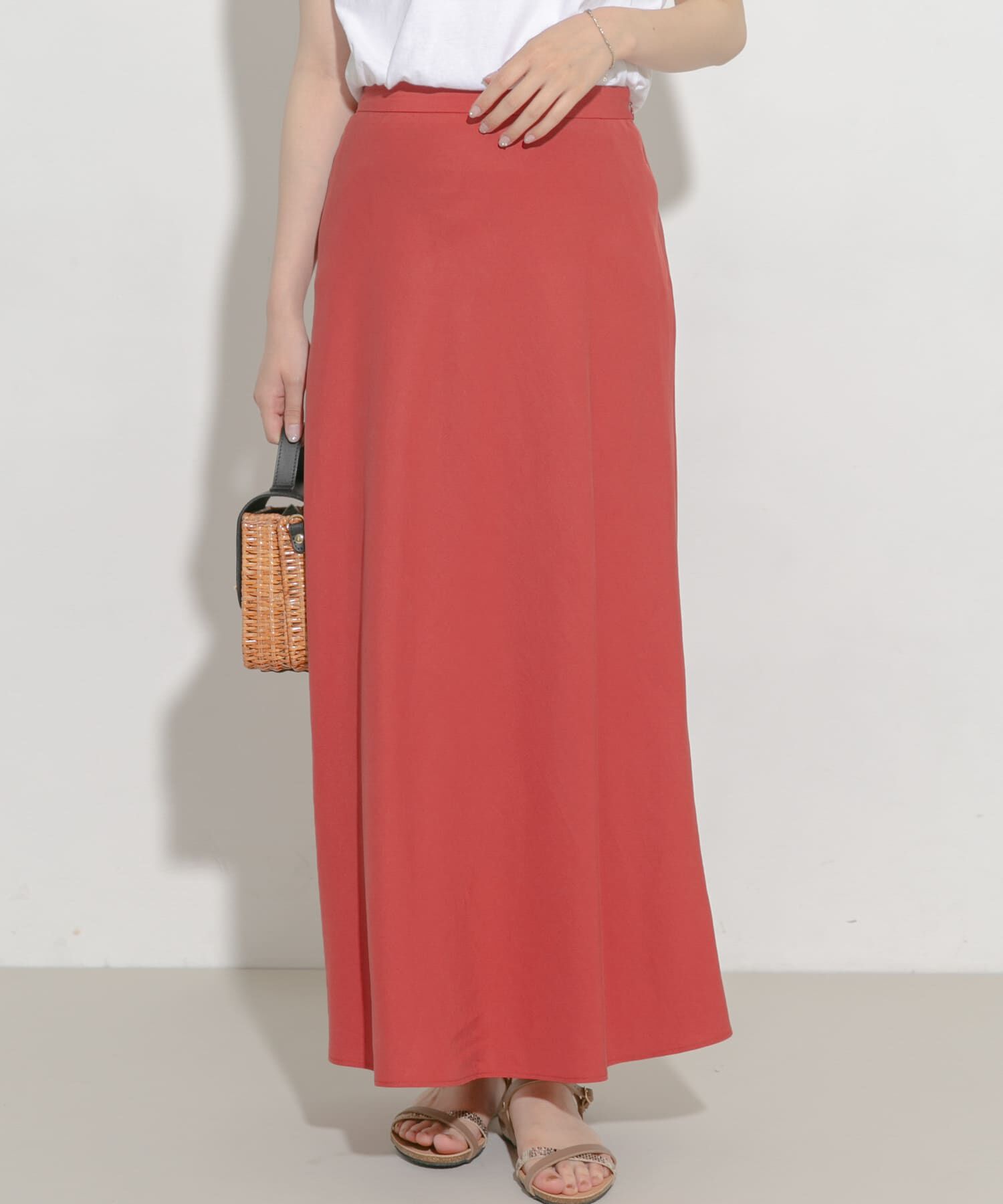 URBAN RESEARCH ROSSO「リネンフレアーナロースカート」|スカート|