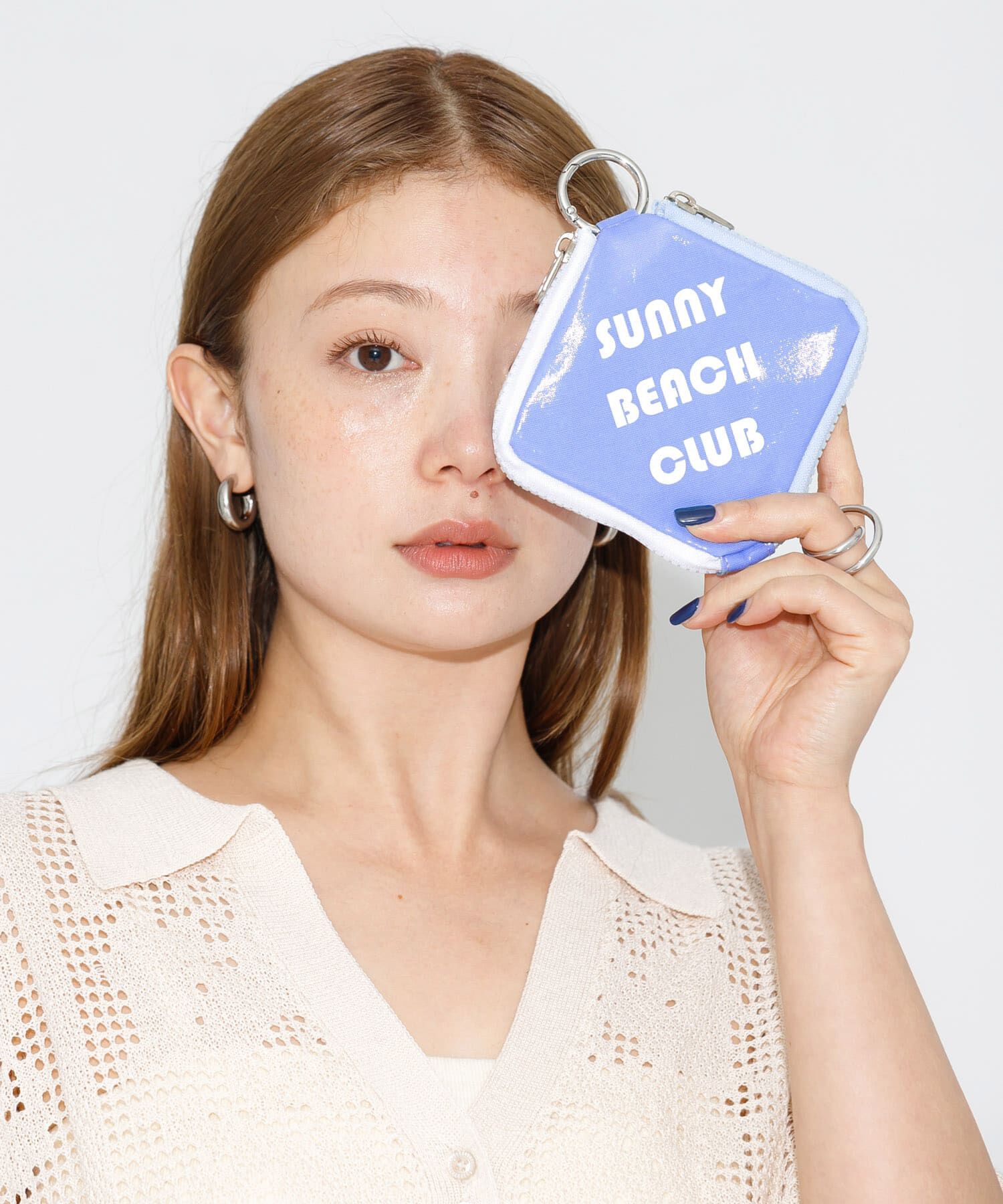 Sonny Label 「2ポケットコインケース」|コインケース|ブルー