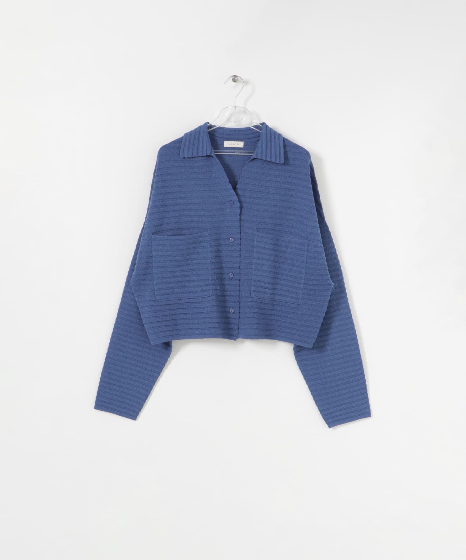 LAATO「summer knit cardigan」|ニット・セーター|ブルー
