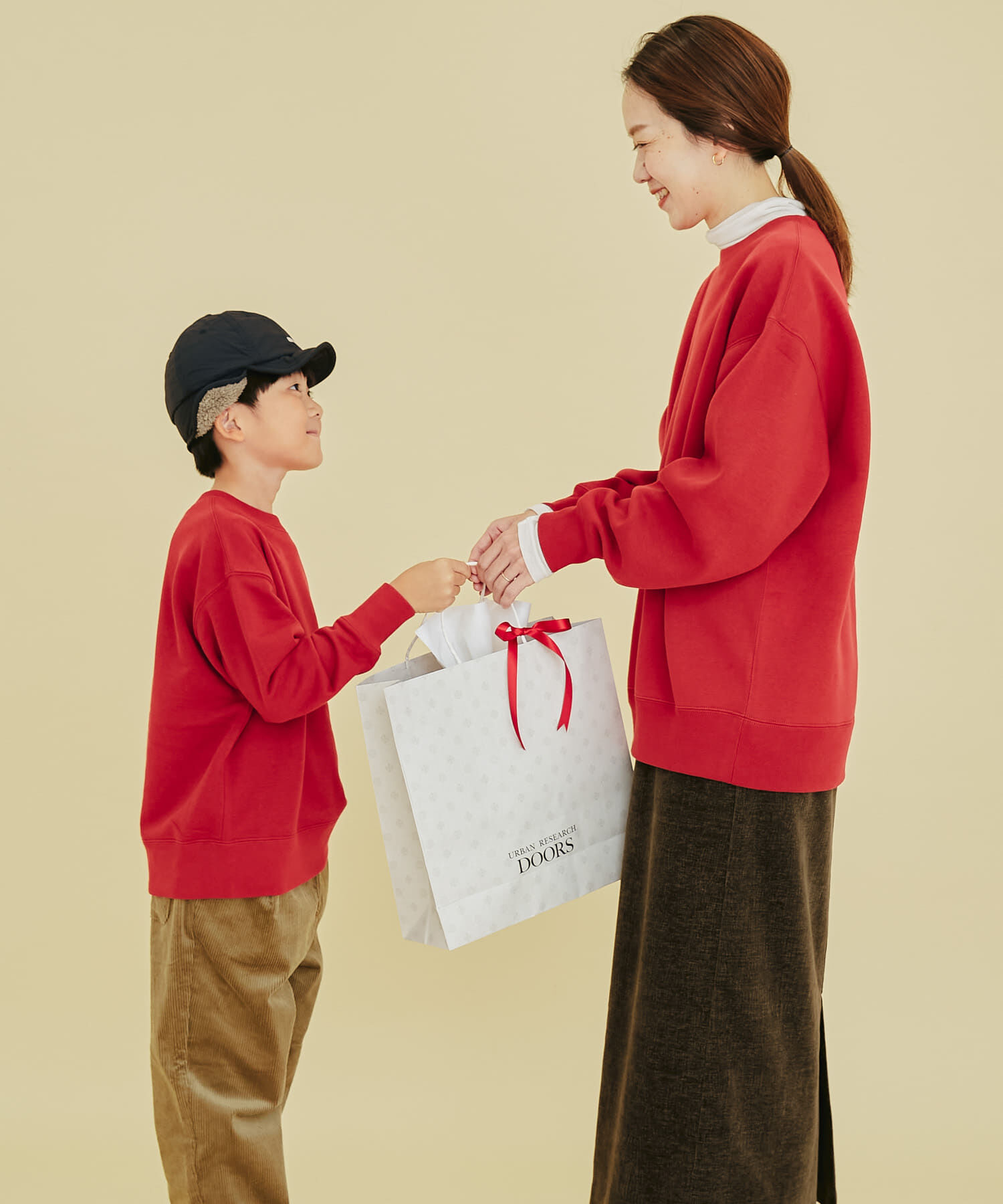 URBAN RESEARCH DOORS「『親子リンク』『別注』PENNEYS&times;DOORS　THE FOX裏毛CNスウェット(KIDS)」|その他|