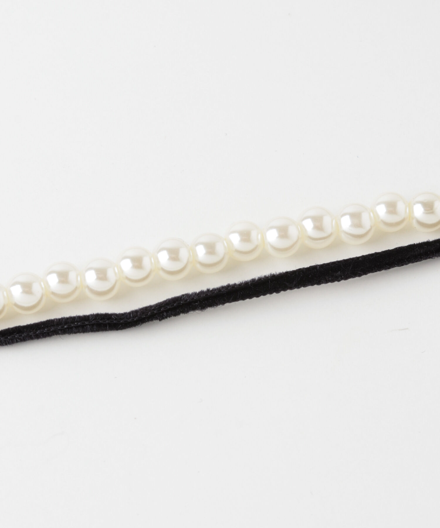 SMELLY「パールベロア２セットネックレス」|ネックレス|