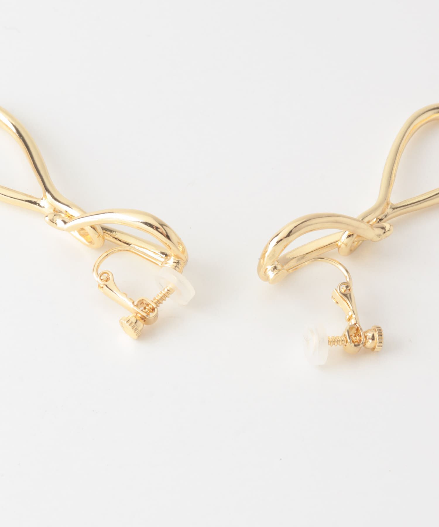 SMELLY「メタルドロップデザインイヤリング」|イヤリング|