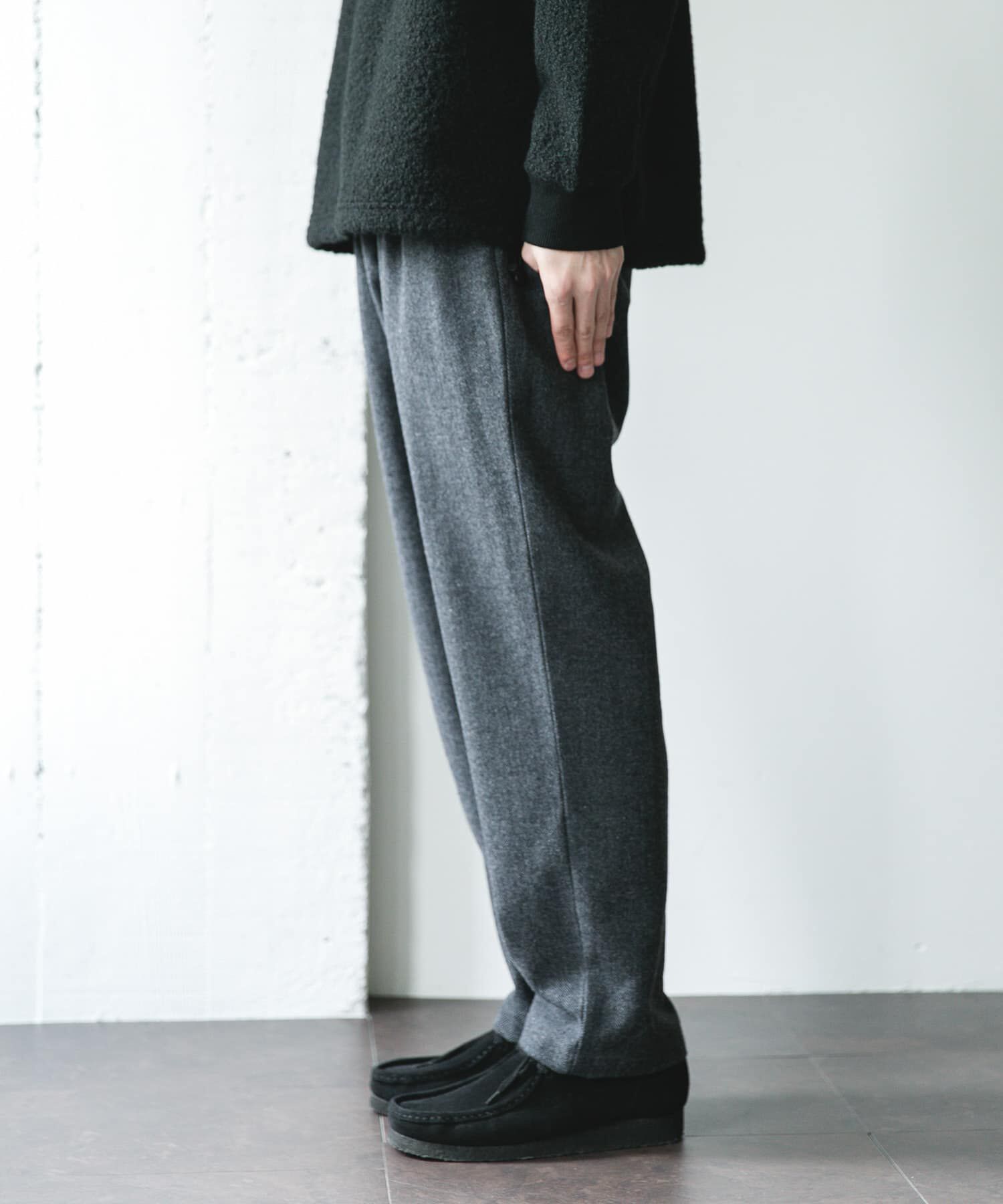 URBAN RESEARCH DOORS「ウール混ヘリンボーンイージートラウザー」|その他|