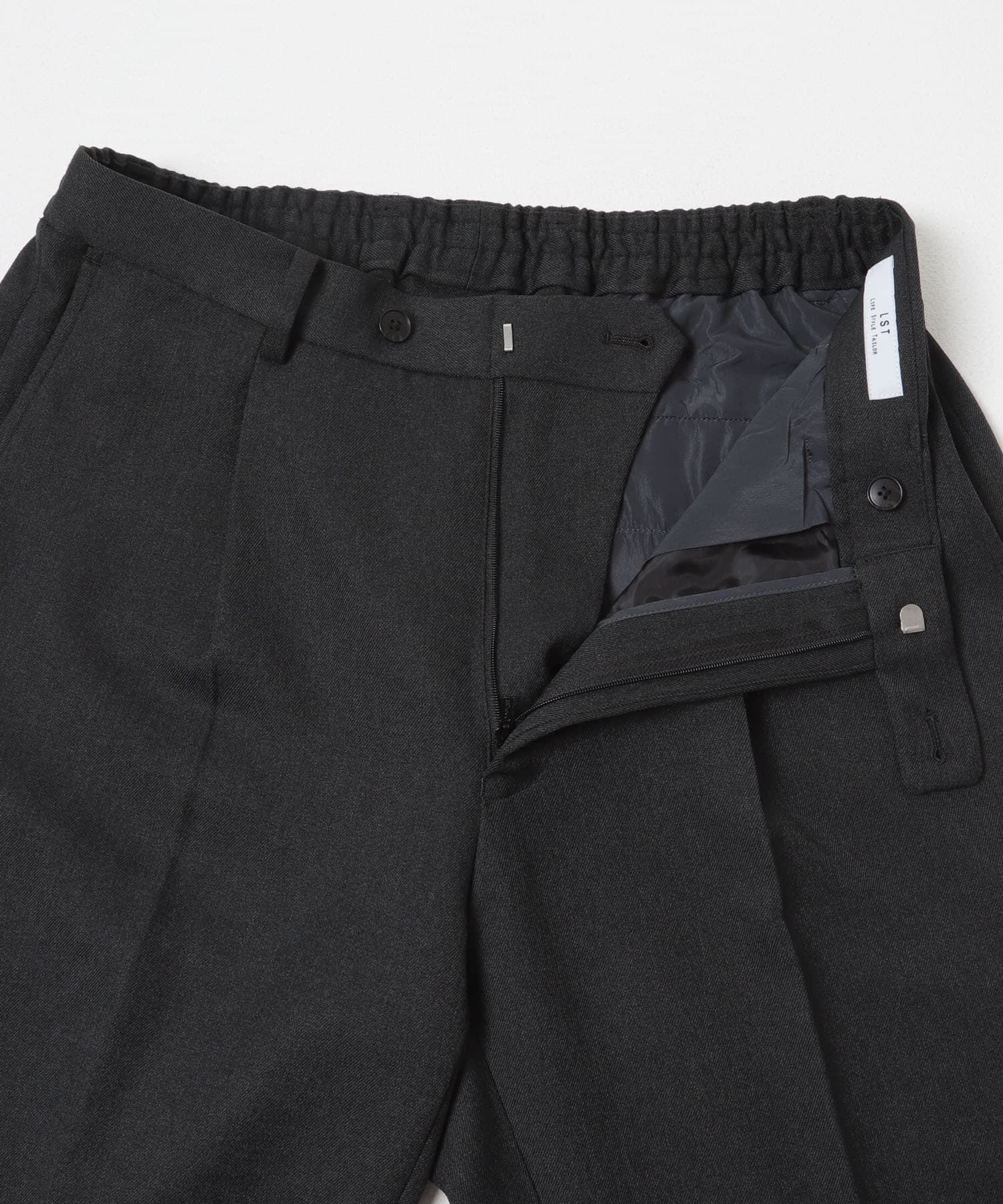 URBAN RESEARCH DOORS「LIFE STYLE TAILOR　ブラッシュドツイルストレッチパンツ」|スラックス|