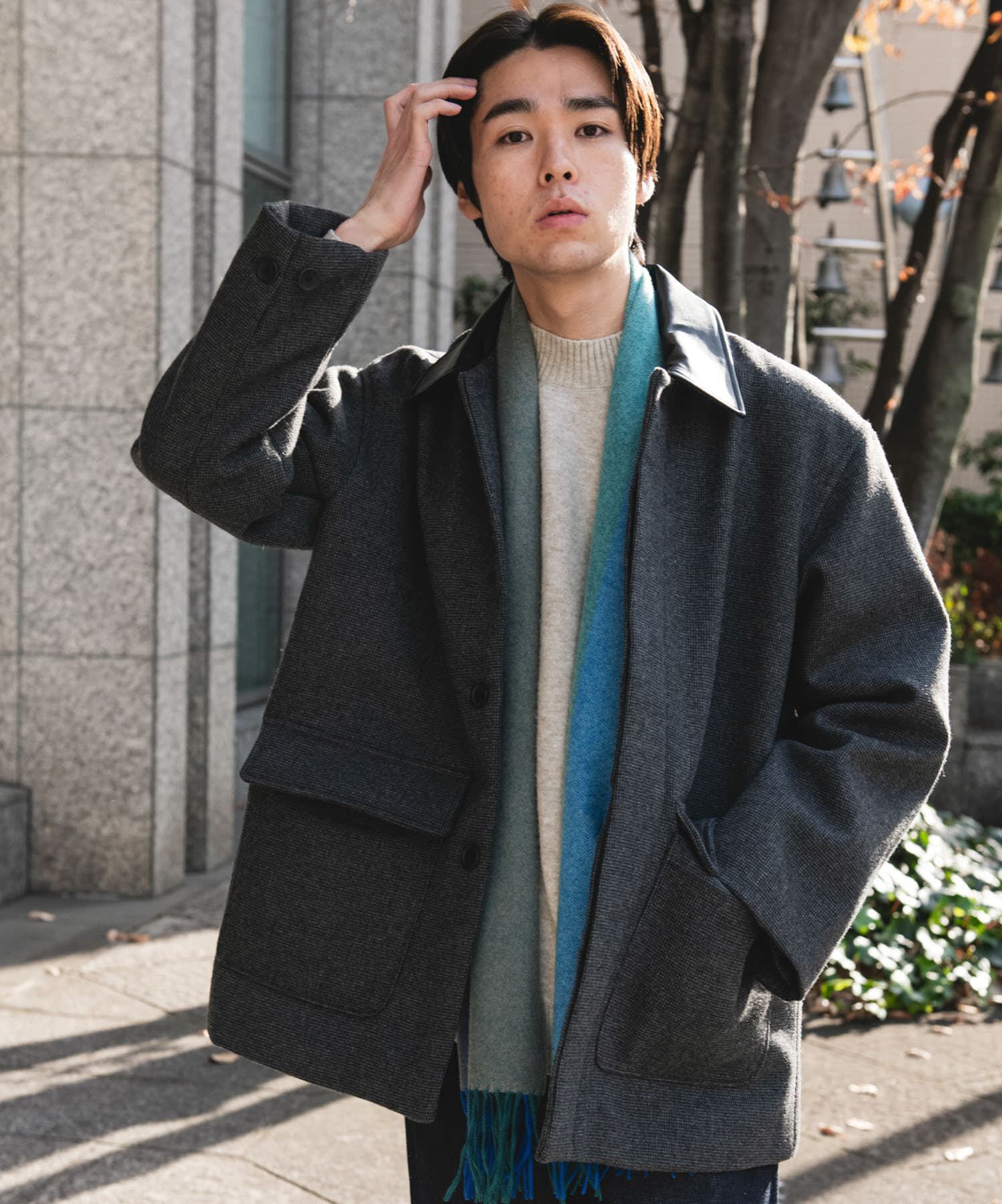 URBAN RESEARCH DOORS「ウールブレンドカバーオール」|その他|