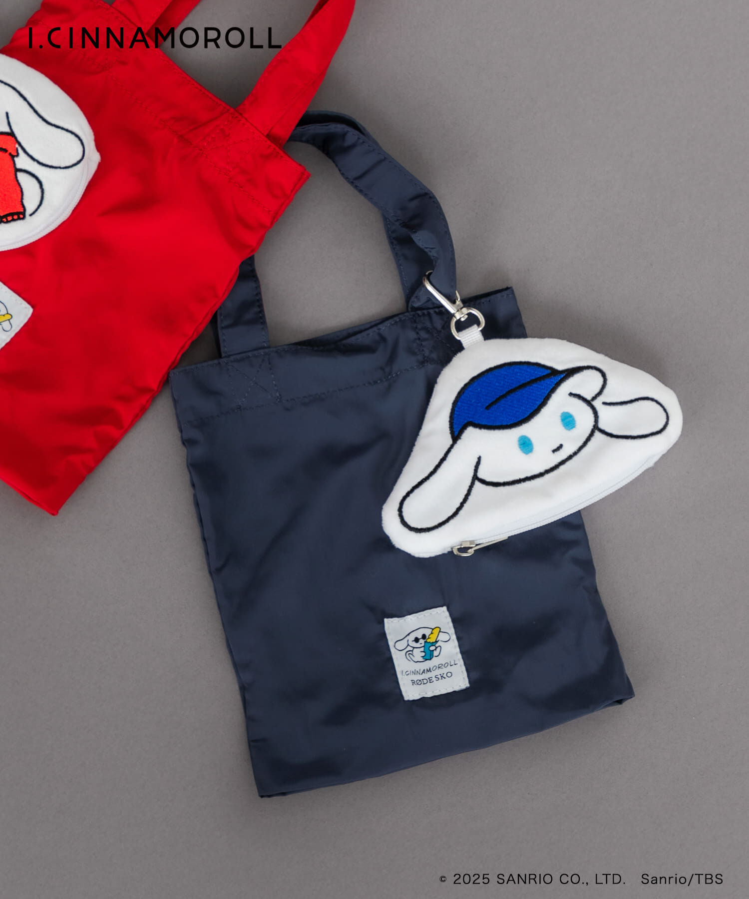 RODE SKO「アイシナモロール パッカブルエコバッグ」|エコバッグ|ブルー