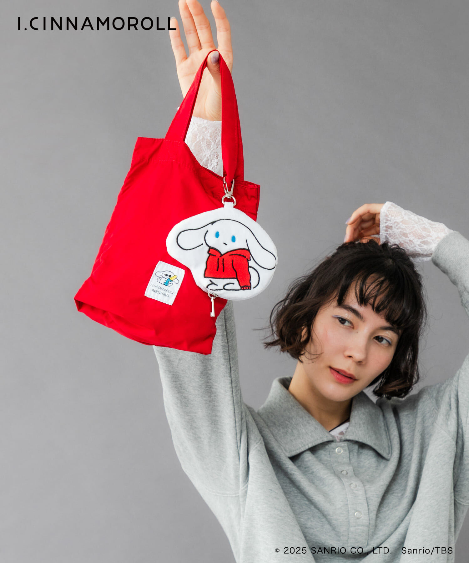 RODE SKO「アイシナモロール パッカブルエコバッグ」|エコバッグ|