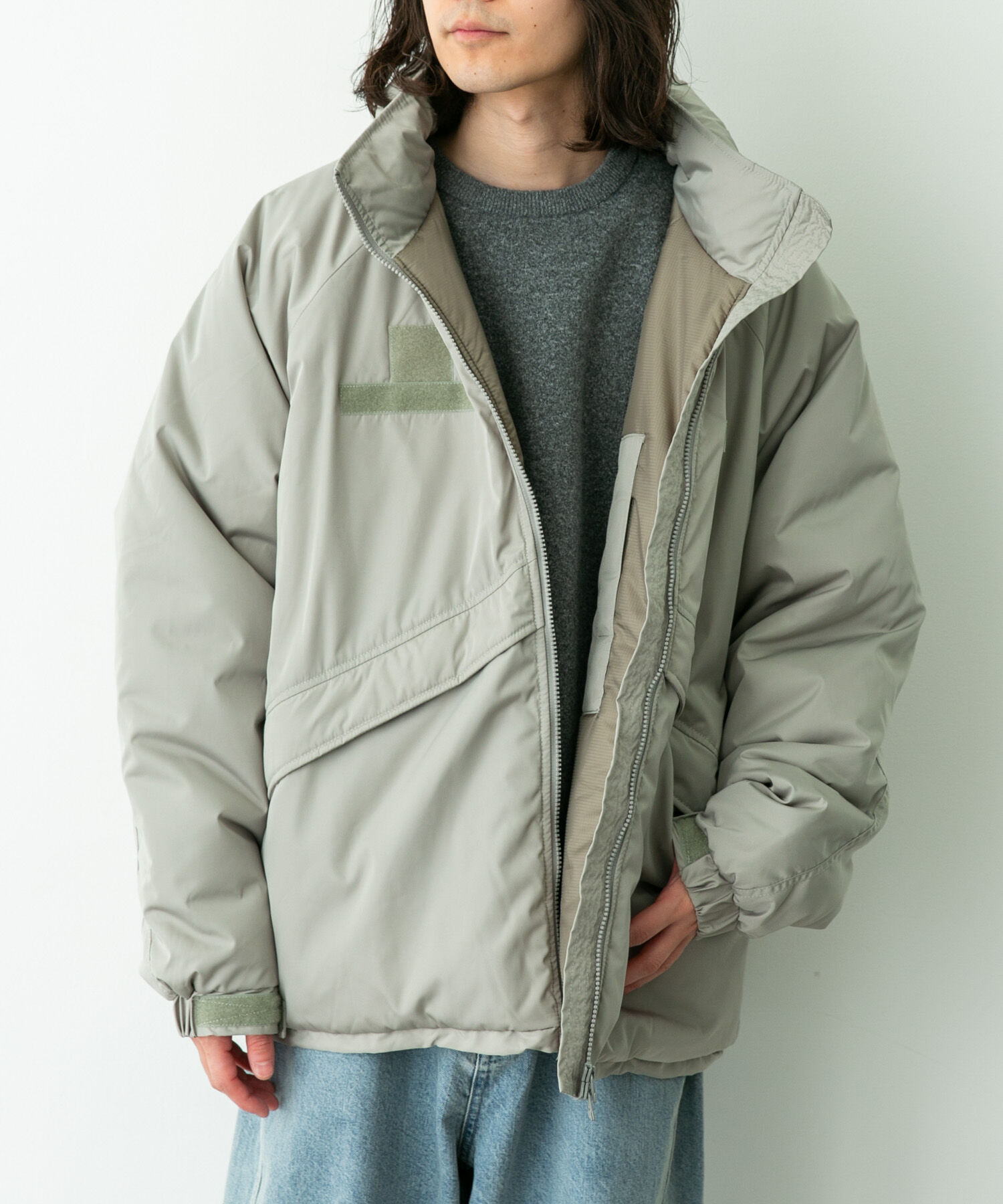Sonny Label 「ARMY TWILL　Pe Weather Padding Jacket」|ダウン|