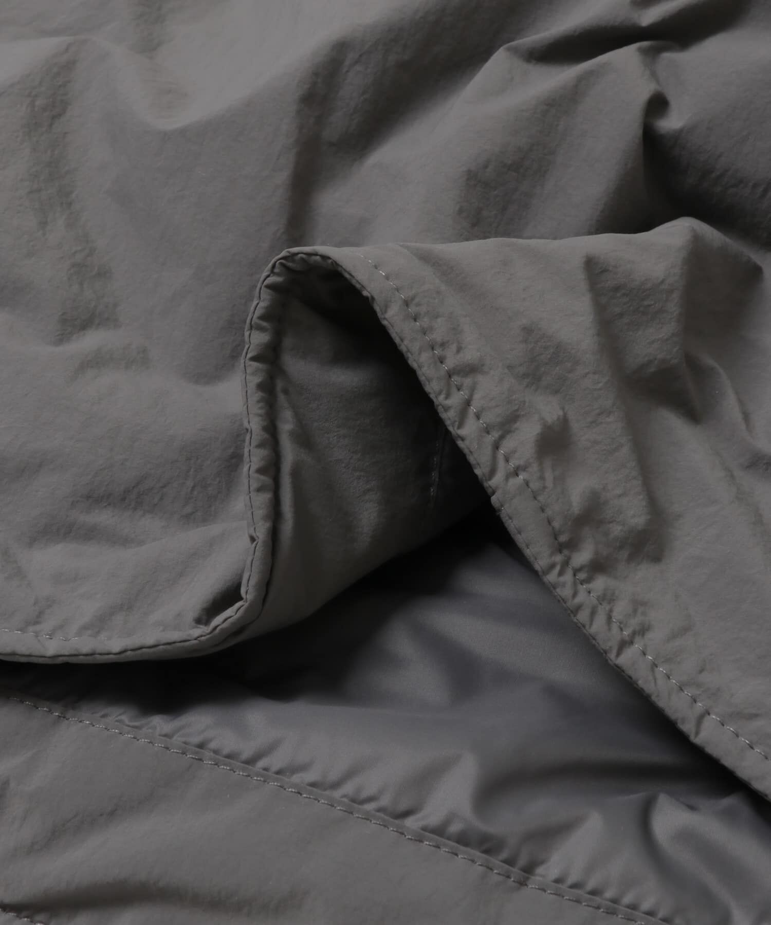 URBAN RESEARCH DOORS「ライトナイロン パデット バルマカンコート」|ノーカラーコート|