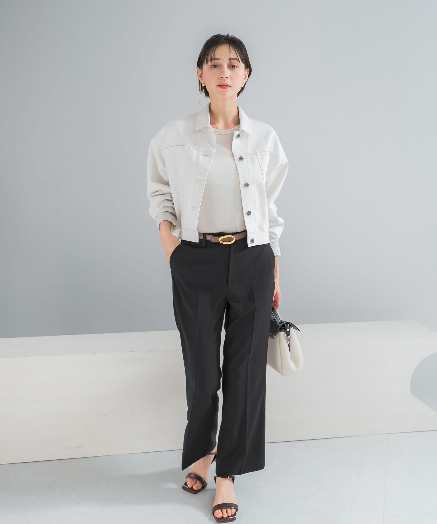 URBAN RESEARCH ROSSO「デニムドルマンジャケット」|デニムジャケット|