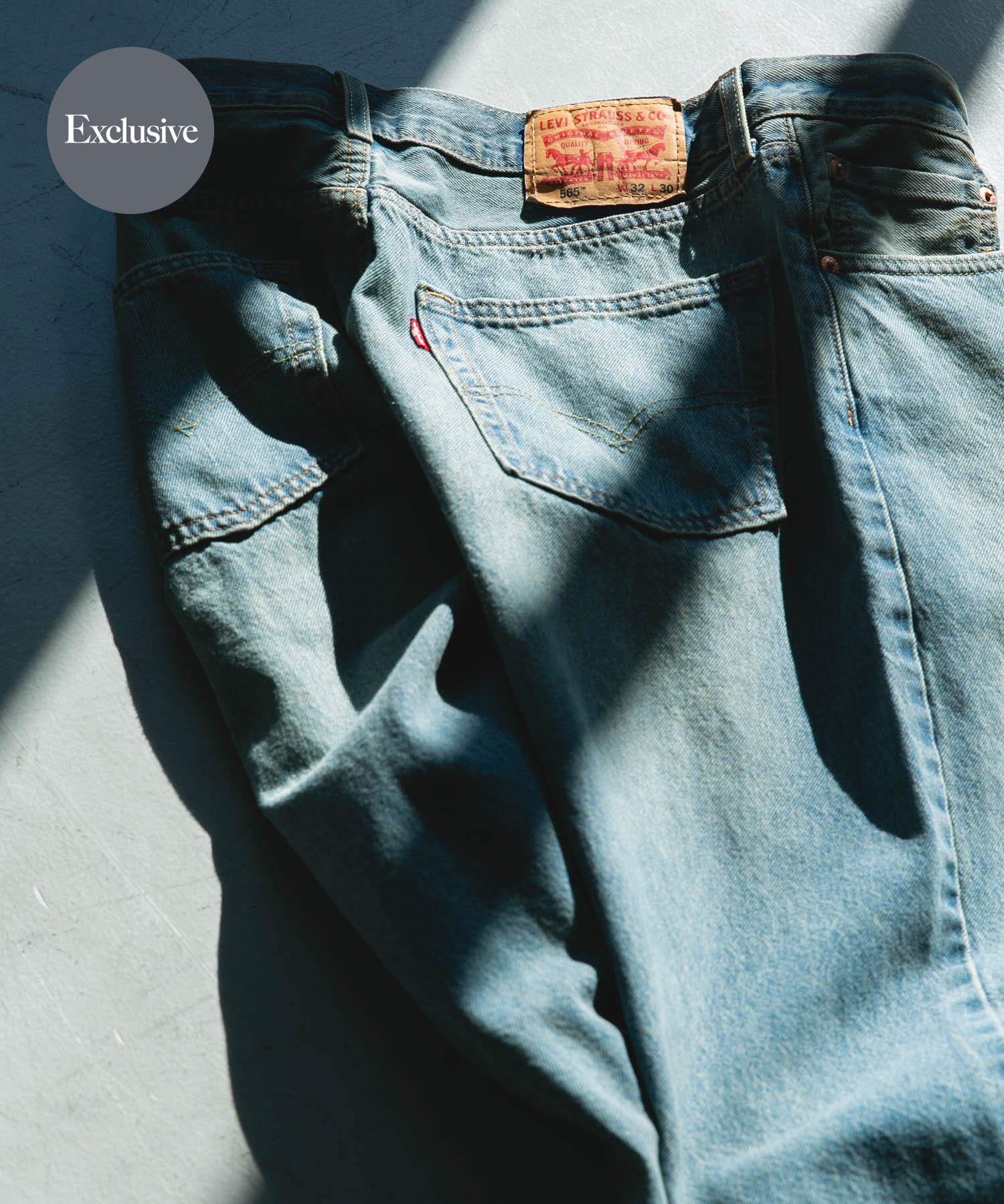 URBAN RESEARCH DOORS「LEVI&rsquo;S　Exclusive 565 LOOSE STRAIGHT」|デニム|ブルー系その他