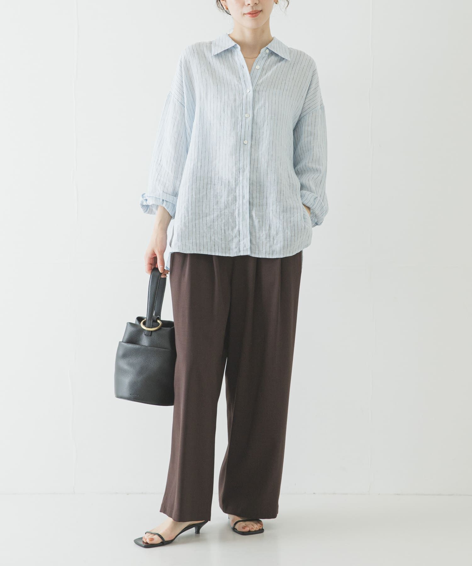 URBAN RESEARCH「『3サイズ展開』『イージーケア』タックギャザーストレートパンツ」|その他|