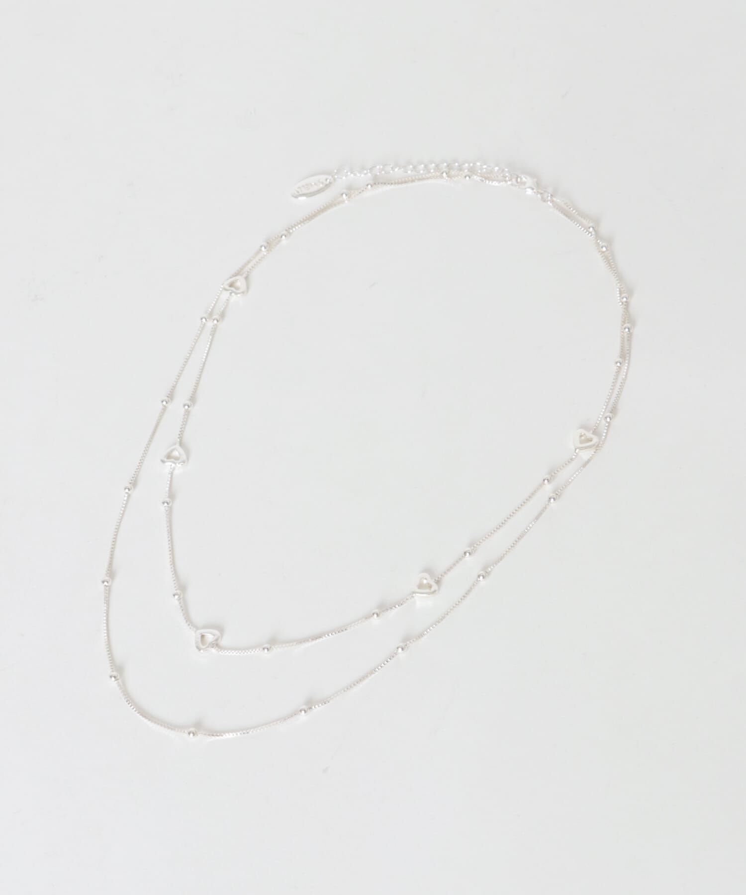 SMELLY「ハートモチーフレイヤードネックレス」|ネックレス|