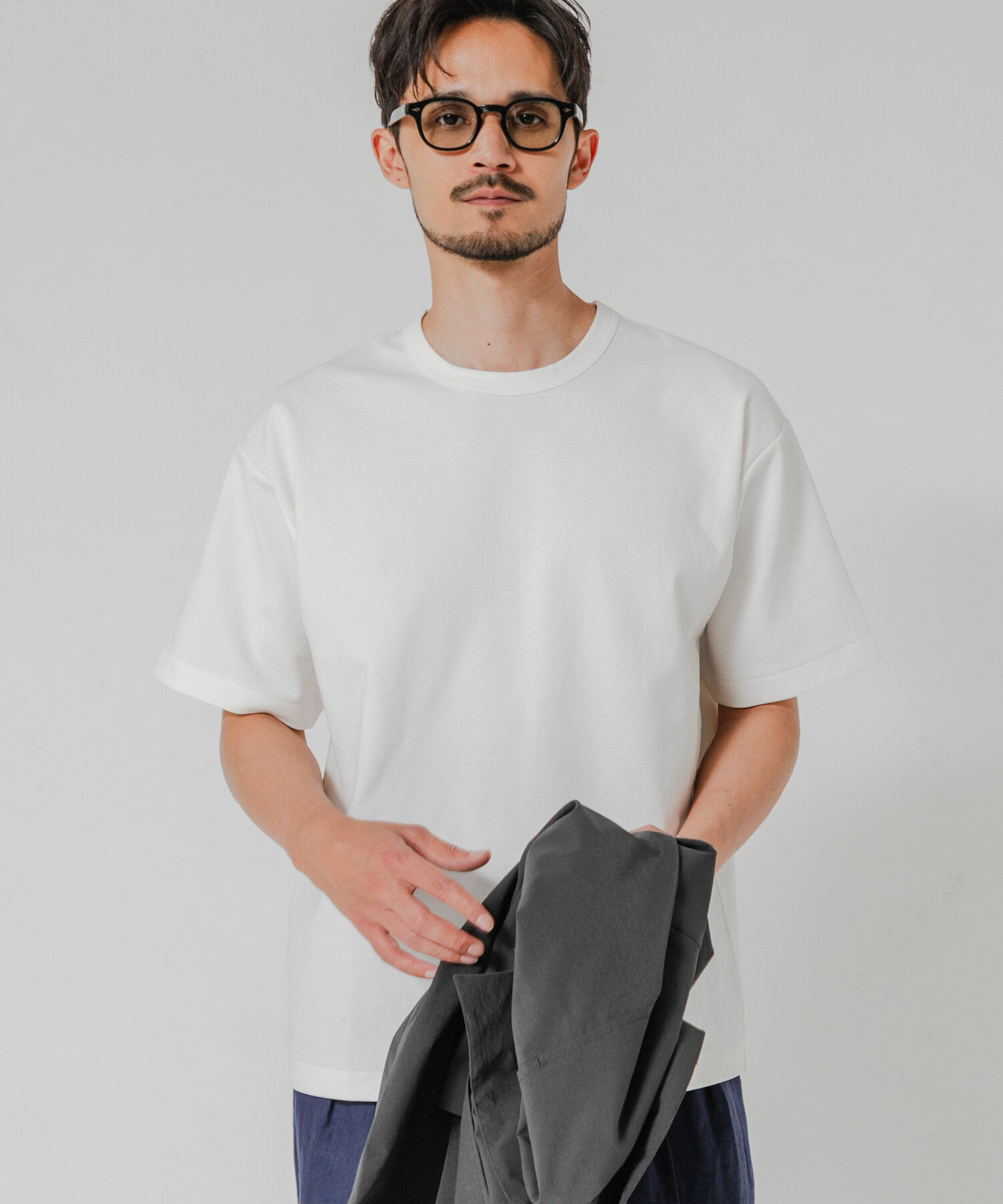 URBAN RESEARCH「防シワ接触冷感スムージーTシャツ」|Tシャツ・カットソー|ホワイト